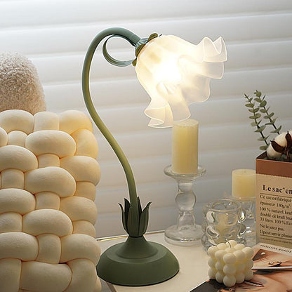 Flower Design Table Lamp, Decorative Lamp, Plug and Play Modern LED Desk Lamp, Flexible Dimmable Desk Light for Home Office Bedroom Study Room #TOP PICKS