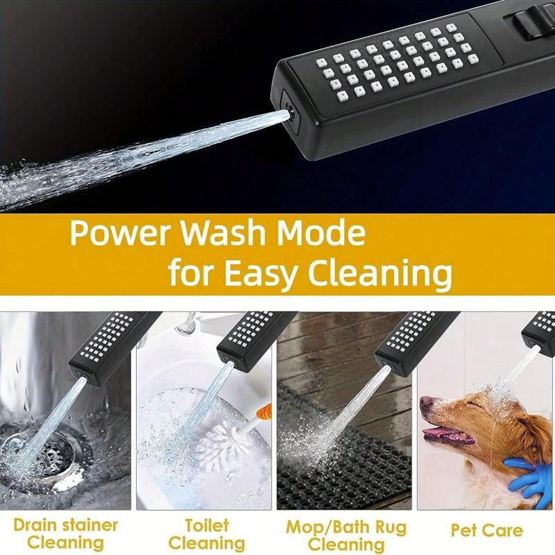 Shower Head Set, 1 Set Rainfall Shower Head & Handheld Shower Head Set with Accessories, Shower Head Ensemble