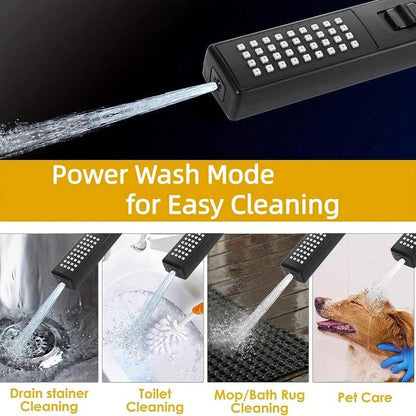 Shower Head Set, 1 Set Rainfall Shower Head & Handheld Shower Head Set with Accessories, Shower Head Ensemble