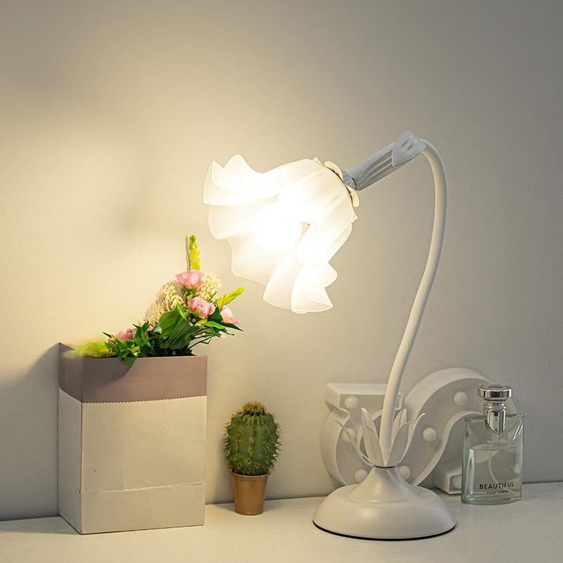 Flower Design Table Lamp, Decorative Lamp, Plug and Play Modern LED Desk Lamp, Flexible Dimmable Desk Light for Home Office Bedroom Study Room #TOP PICKS
