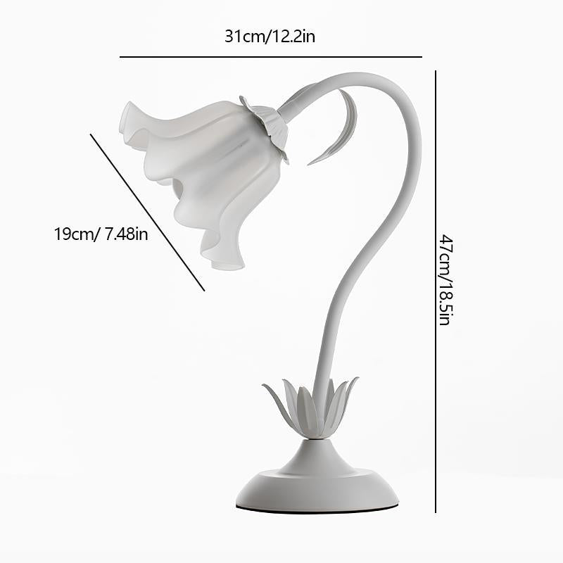 Flower Design Table Lamp, Decorative Lamp, Plug and Play Modern LED Desk Lamp, Flexible Dimmable Desk Light for Home Office Bedroom Study Room #TOP PICKS
